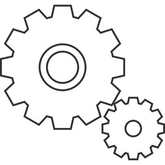 Gear Icon Outline