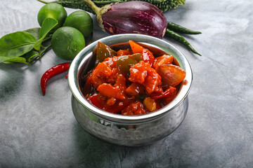 Chinese cuisine - Prawn sweet and sour sauce