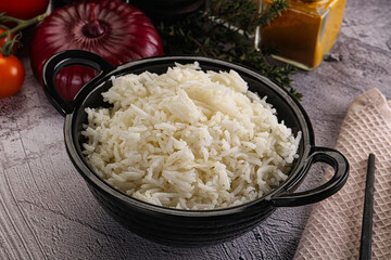Indian cuisine Steamed basmati rice