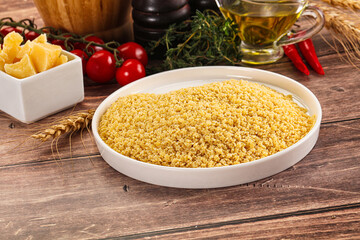 Italian cuisine - dry stelline pasta