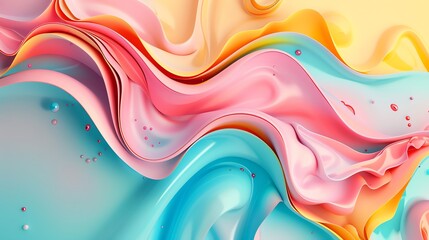 Eye-catching abstract compositions for product promotion