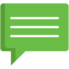 Fototapeta premium Speech Bubble Colored Icon Pack