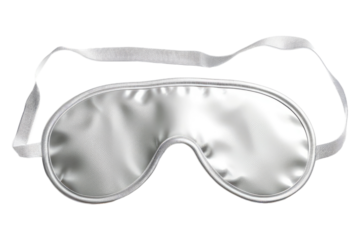 Sleep mask isolated on transparent background