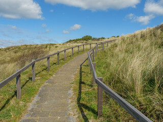 Fototapeta premium Dei Insel Ameland in Holland