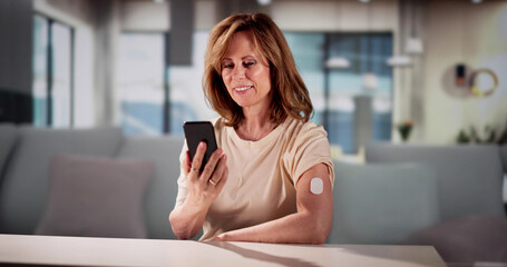 Diabetes Patient Testing Glucose