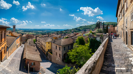 Historical city Perugia- A Majestic View of Nature and Architecture in Umbria