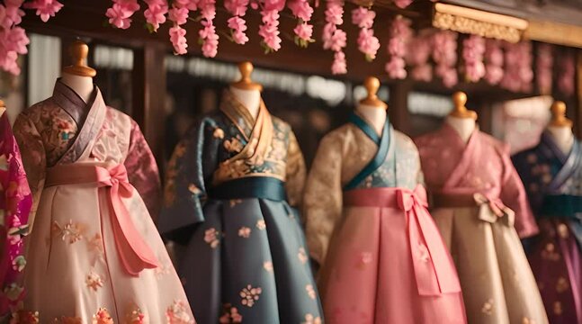 Beyond the Bloom, The Allure of Floral Hanbok