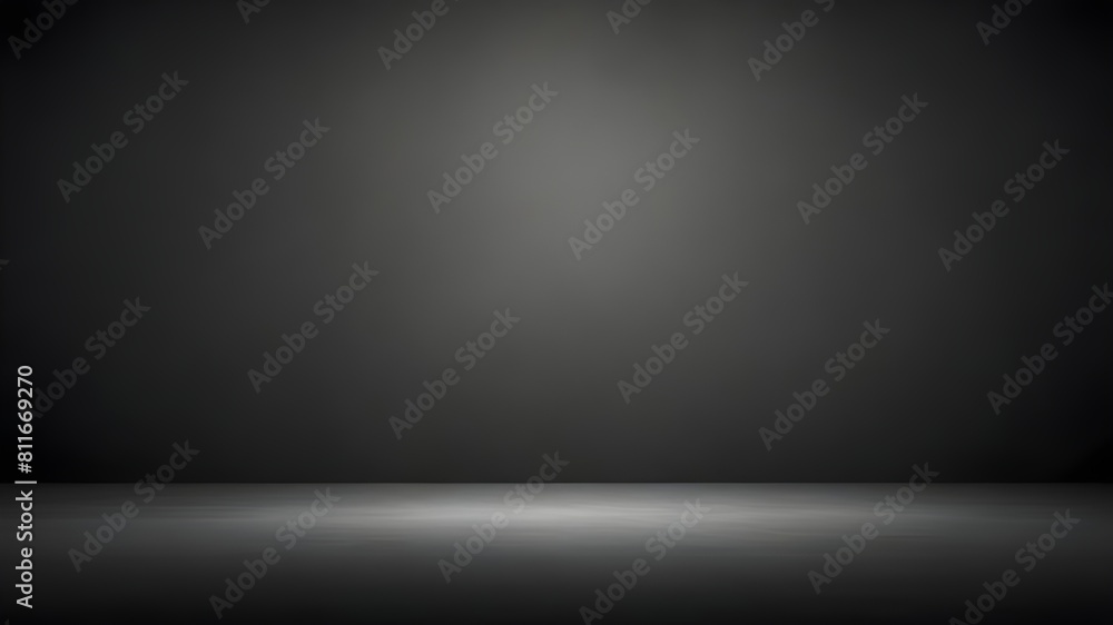 Aufkleber gray background gradien light from studio backdrop use us background generative ai