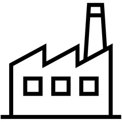 Buildings Outline Icon Pack