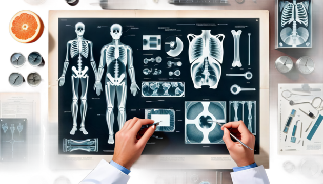 vintage x illustration ray doctor analyzing x-ray medicals old machine history technology hospital health care equipment engraving drawing surgeon roentgen antique science line exam analysing