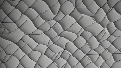 Fototapeta premium Experience depth and texture with this monochrome mosaic. Perfect for modern design backgrounds