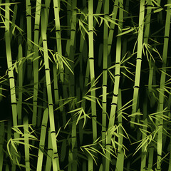 Bamboo digital art seamless pattern, the design for apply a variety of graphic works