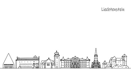 Obraz premium Sights of Liechtenstein