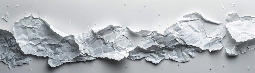 The image is a close-up of a white textured surface