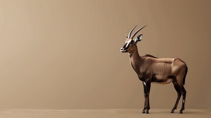 Endangered Species Day. Saola is an endangered animal