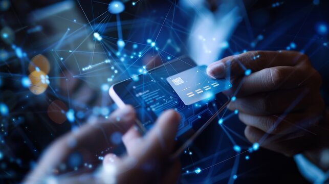 Secure and convenient way to pay with a credit card on your phone.