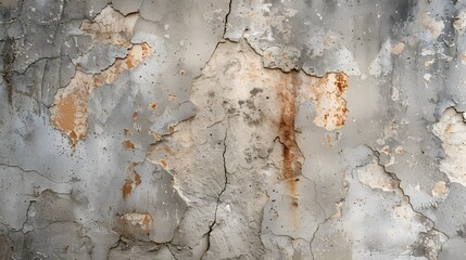 Rusted Metal Surface with Cracked Texture Detail