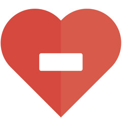 Hearts Red Colored Icon Pack