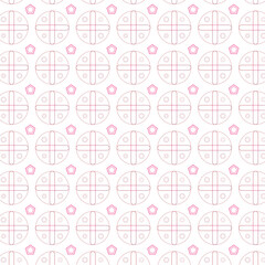 seamless background pattern with geometric shape