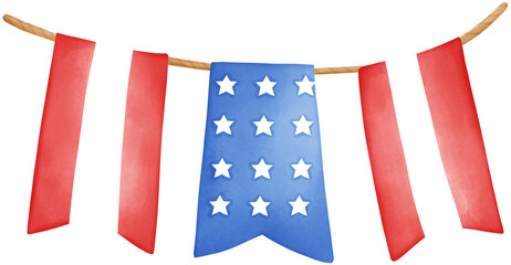 Obraz premium American flag