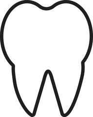 illustration of a healthy teeth icon