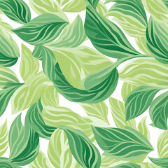 Fototapeta premium Digital art seamless pattern, the design for apply a variety of graphic works
