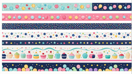 set of seamless patterns