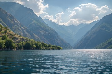 Australia - Lord Howe Island 01. Beautiful simple AI generated image in 4K, unique.