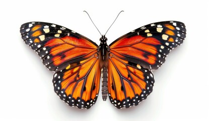 Obraz premium butterfly isolated on a white background