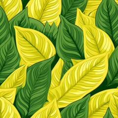 Digital art seamless pattern, the design for apply a variety of graphic works
