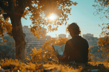 Serenity in the City: Reading Under the Sun