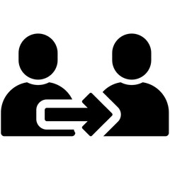 Users Black Icon Pack