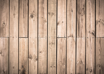 Pine wooden panel wall interior background