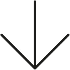 Line arrows Outline Icon Pack