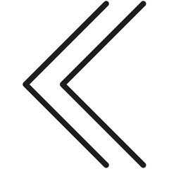 Line arrows Outline Icon Pack