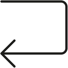 Line arrows Outline Icon Pack