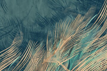 Obraz premium Abstract pattern on the glass, close-up, white background. Beautiful simple AI generated image in 4K, unique.