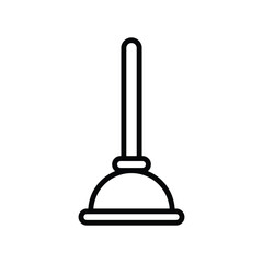plunger icon vector design template