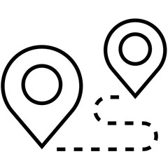 Location Outline Icon Pack