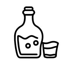 Whisky Rum Cognac Spirituosen Symbol