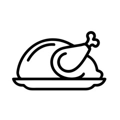 Truthahn, H&auml;hnchen Symbol