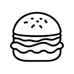Hamburger Cheeseburger Symbol 