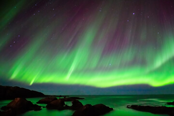 Northern Lights. Northern lights that have been seen throughout much of the world due to the great...