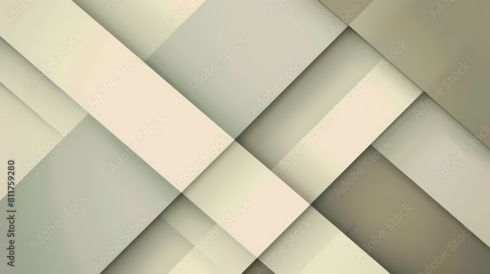 Poster minimalist background with intersecting lines and neutral tones