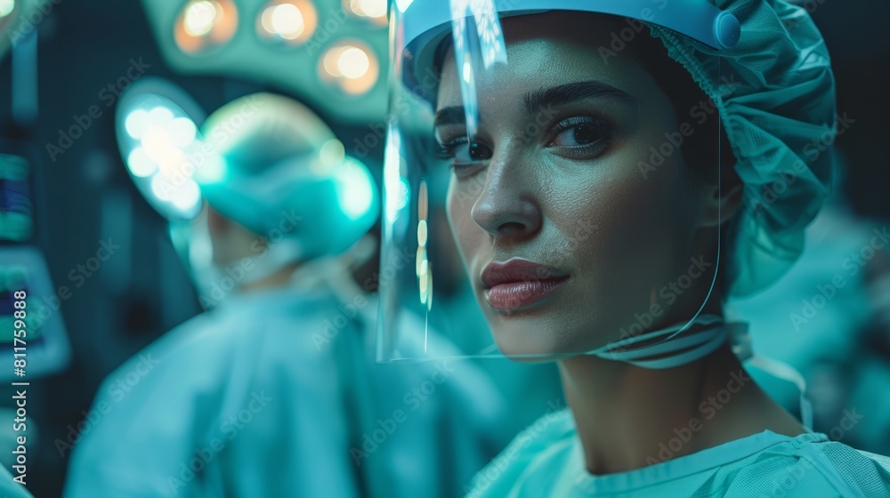 Poster ai is transforming healthcare, from diagnostic algorithms to surgical robots enhancing precision and