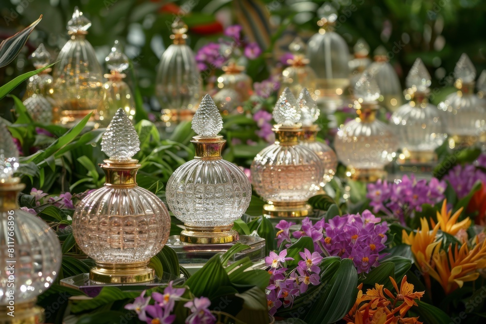 Poster a daily use perfume bottle mixes tantalizing orange zest with a refreshing spritz of fragrance, crea