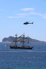 Belem arrivée à Marseille pour Paris 2024