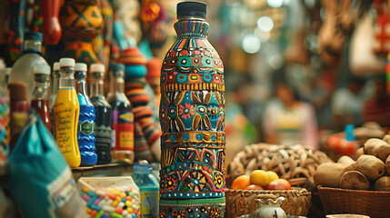 Beautifully designed traditional water bottle in the market - Powered by Adobe