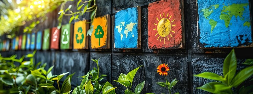 Environmental technology concept Sustainable development goals SDGs, making it a captivating celebration of travel and style
