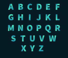 vector alphabet set colorful alphabet set A to Z alphabet Free Download 4 MP . Free Download